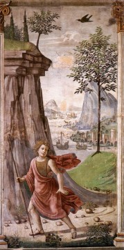  Ghirlandaio Art Painting - St John The Baptist In The Desert Renaissance Florence Domenico Ghirlandaio